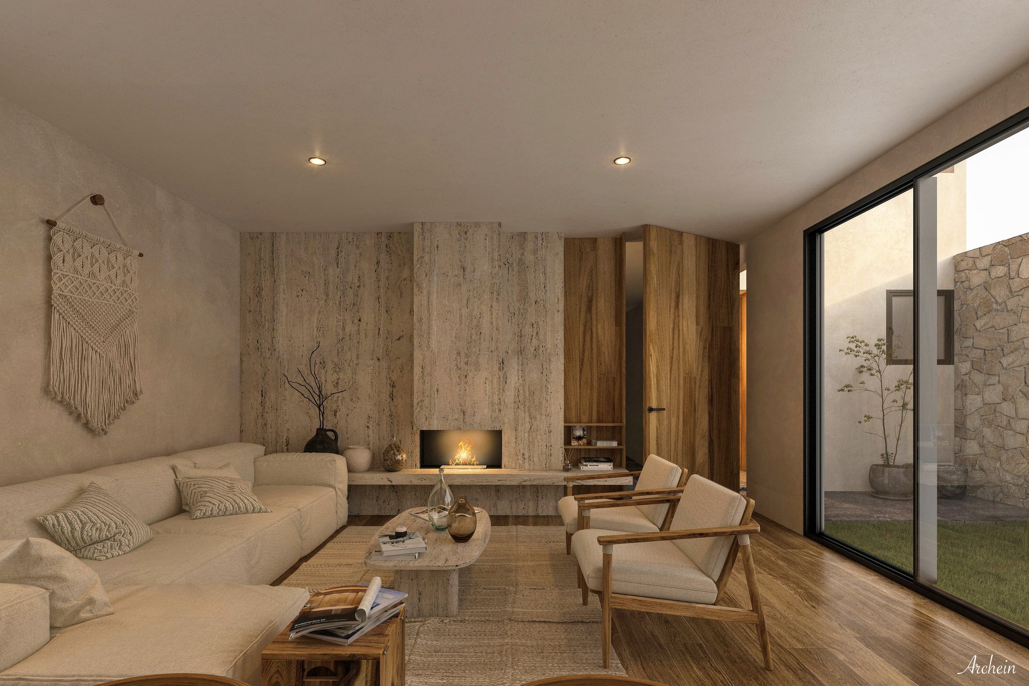 Arquitectura-construccion-Chimenea-Archein